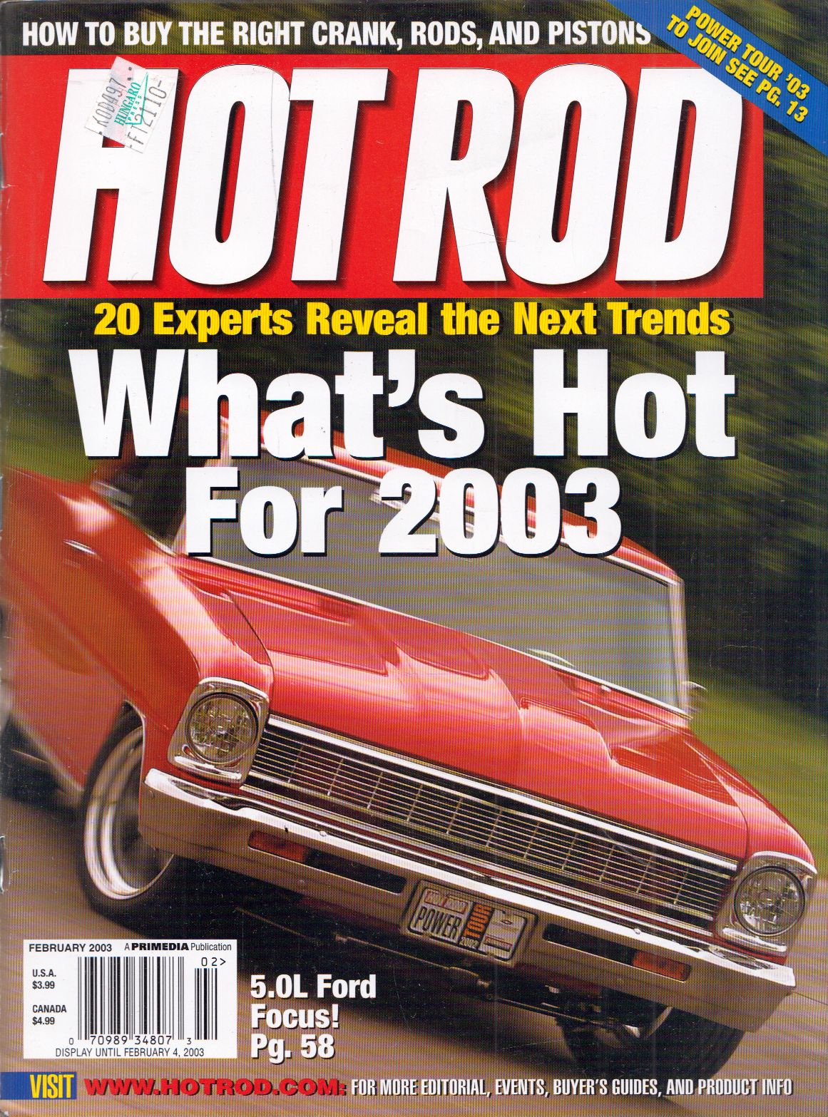David Freiburger - Hot Rod 2003 February David Freiburger - Hot Rod 2003 February, Boulder, Colorado 2003 antikvár könyv