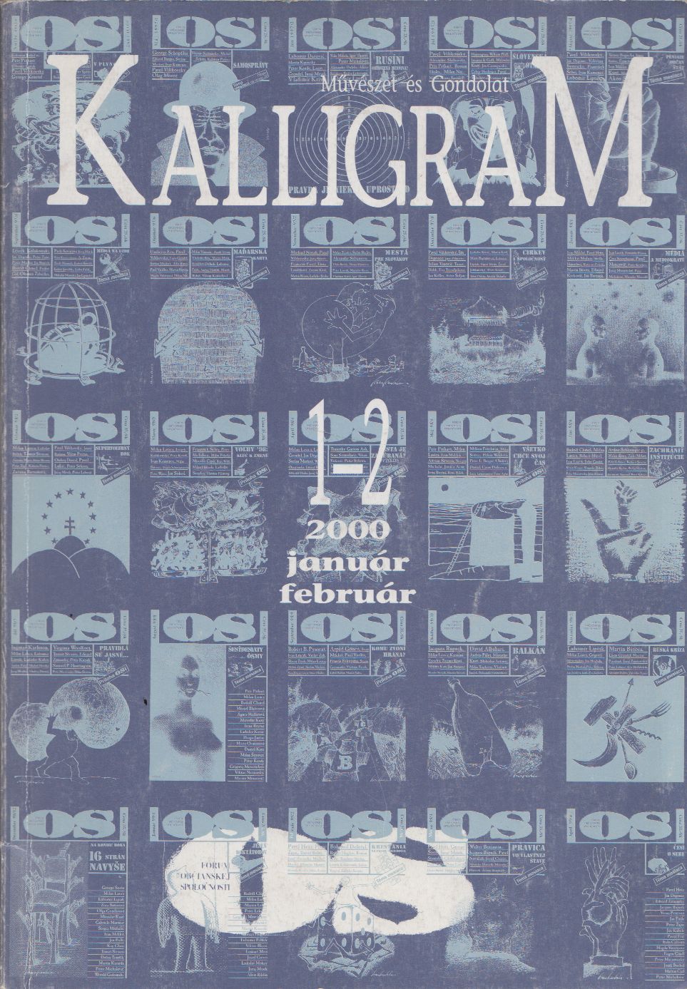 Hizsnyai Zoltán - Kalligram 2000/1-2. január-február Hizsnyai Zoltán - Kalligram 2000/1-2. január-február, Pozsony 2000 antikvár könyv