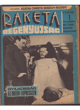 Kardos György - Rakéta Regényújság 1976. év 1-26. számok (fél évfolyam) Kardos György - Rakéta Regényújság 1976. év 1-26. számok (fél évfolyam), Budapest 1976 antikvár könyv