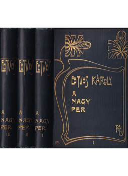 Eötvös Károly - A nagy per I-III. Eötvös Károly - A nagy per I-III., Budapest 1905 antikvár könyv