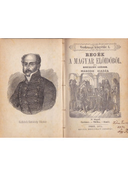 Kisfaludy Sándor - Regék a magyar előidőből [kolligátum], Pest 1871 antikvár könyv