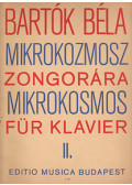 Bartók Béla - Mikrokozmosz zongorára II.