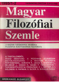  - Magyar Filozófiai Szemle 1995/1-2 (39. évfolyam)