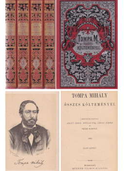 Tompa Mihály - Tompa Mihály összes költeményei I-IV. Tompa Mihály - Tompa Mihály összes költeményei I-IV., Budapest 0 antikvár könyv