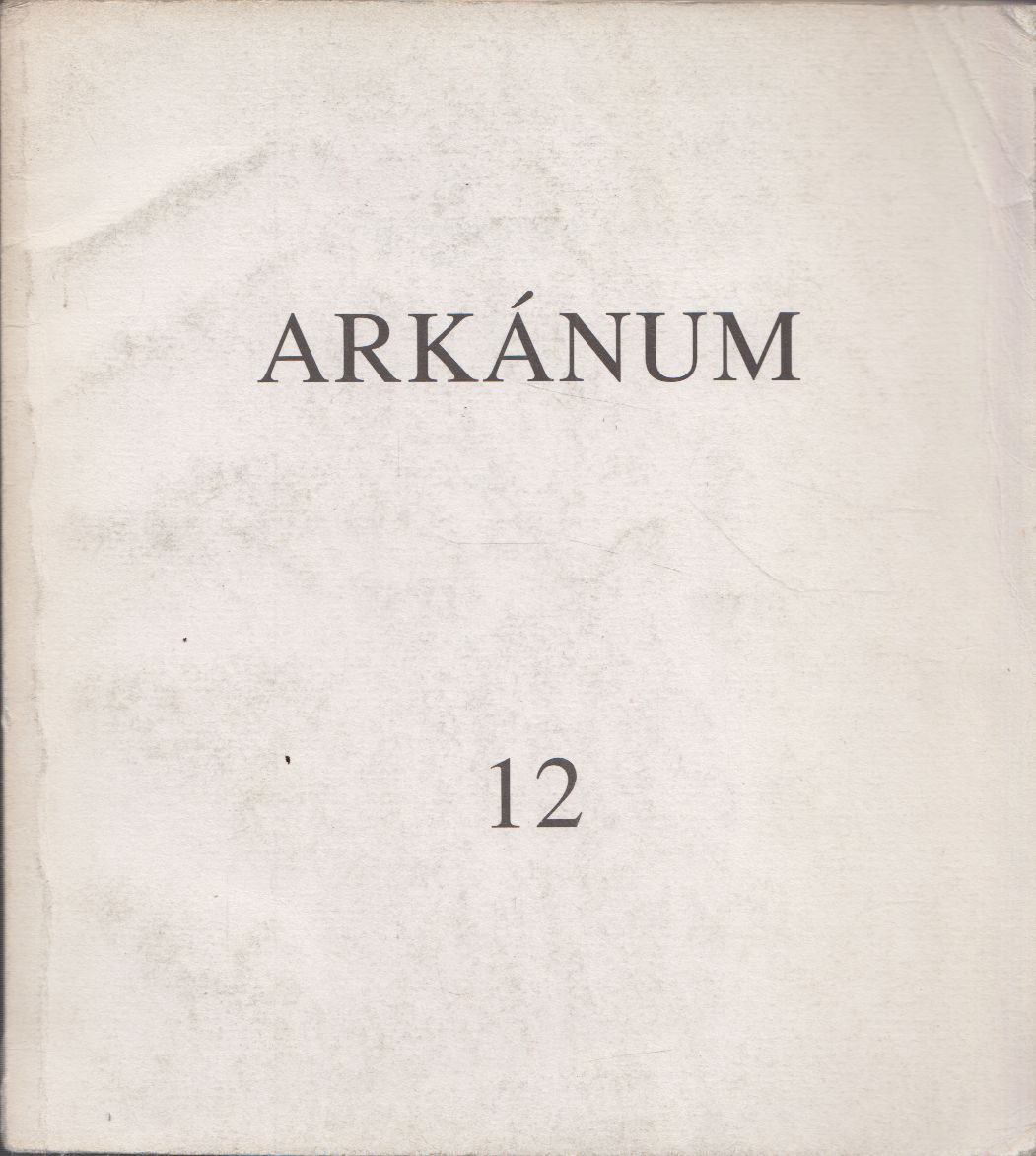  - Arkánum 12., null 1996 antikvár könyv