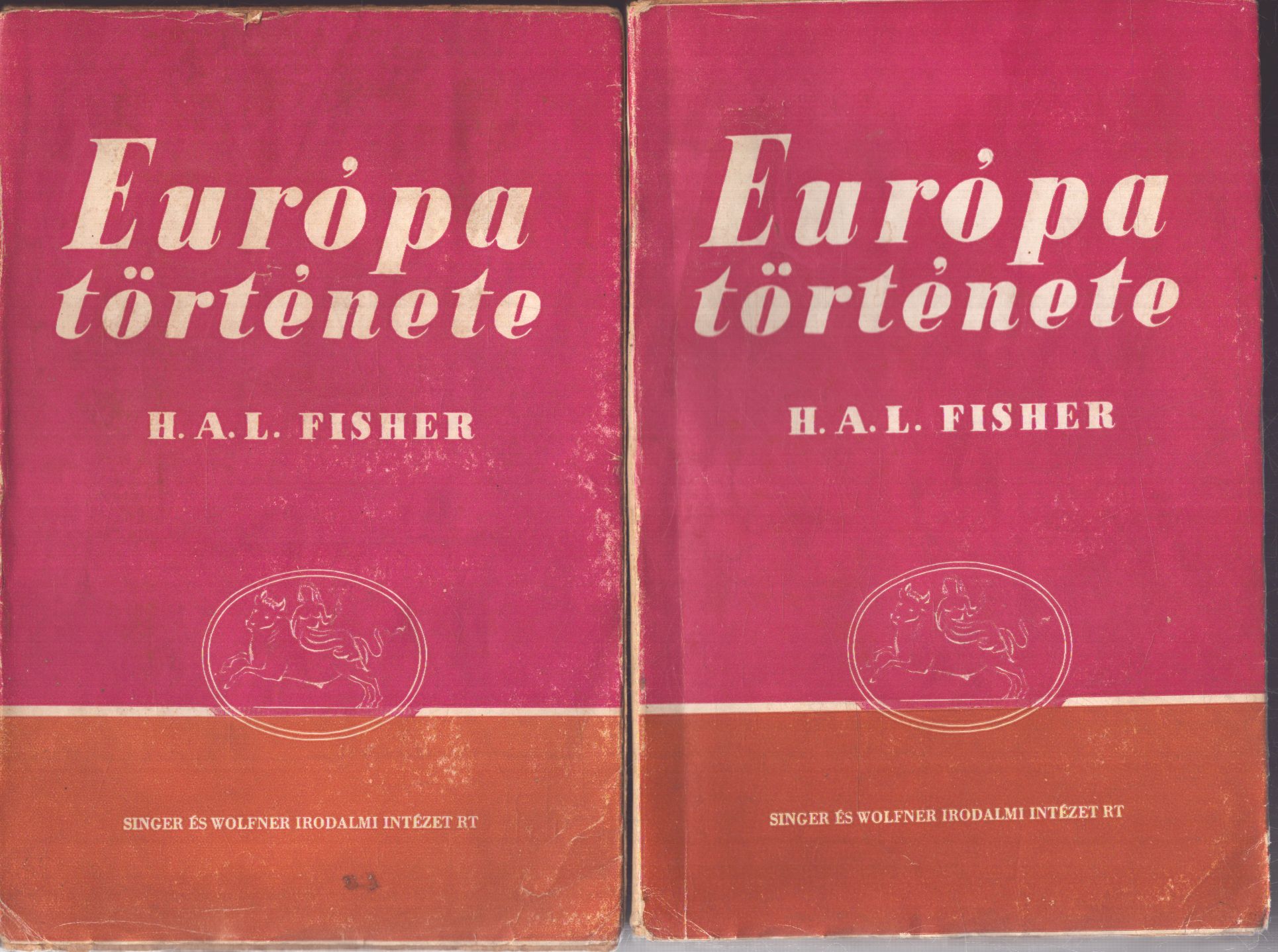 FISHER, H.A.L. - Európa története I-II. kötet