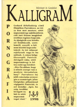 Hizsnyai Zoltán, Farkas Zsolt - Kalligram 1998/7-8-9 Hizsnyai Zoltán, Farkas Zsolt - Kalligram 1998/7-8-9, Pozsony 1998 antikvár könyv