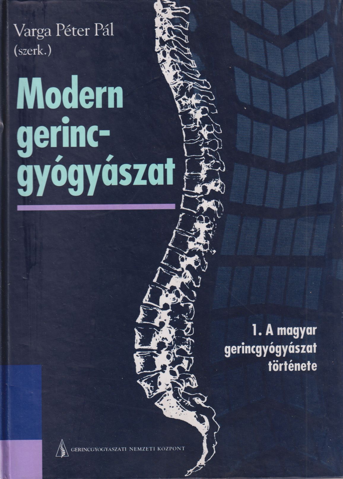 Varga Péter Pál - Modern gerincgyógyászat Varga Péter Pál - Modern gerincgyógyászat, Budapest 1998 antikvár könyv