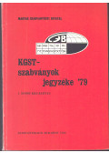  - KGST-szabványok jegyzéke 1979