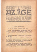  - Az ige 1929-1932. (4 teljes évfolyam)