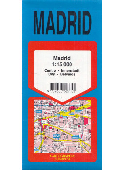- Madrid 1:15000 - Madrid 1:15000, Budapest 1992 antikvár könyv
