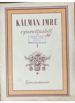 null - Kálmán Imre operettjeiből null - Kálmán Imre operettjeiből, null Ismeretlen antikvár könyv