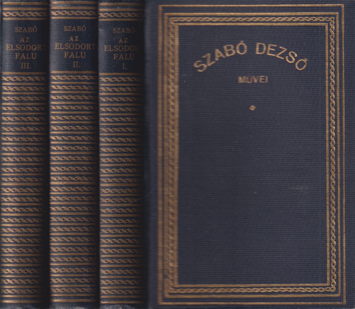Szabó Dezső - Az elsodort falu I-III. Szabó Dezső - Az elsodort falu I-III., Budapest Ismeretlen antikvár könyv