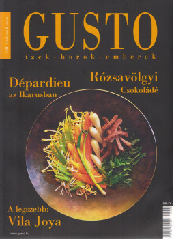 - Gusto 2008/8. - Gusto 2008/8., Budapest 2008 antikvár könyv