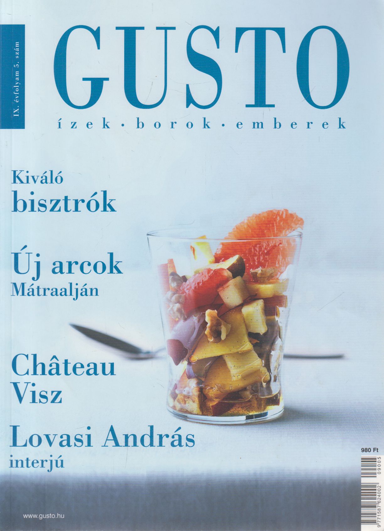 - Gusto 2009/5. - Gusto 2009/5., Budapest 0 antikvár könyv