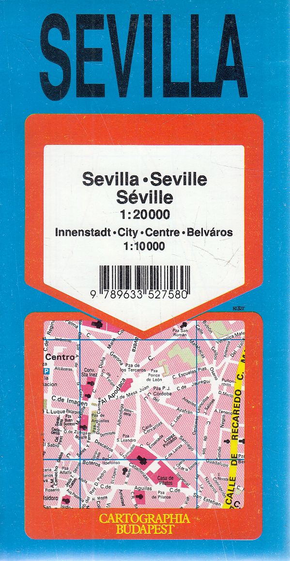 - Sevilla 1:20000 - Sevilla 1:20000, Budapest 1992 antikvár könyv