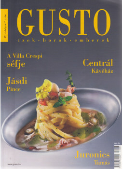 - Gusto 2009/7. - Gusto 2009/7., Budapest 2009 antikvár könyv