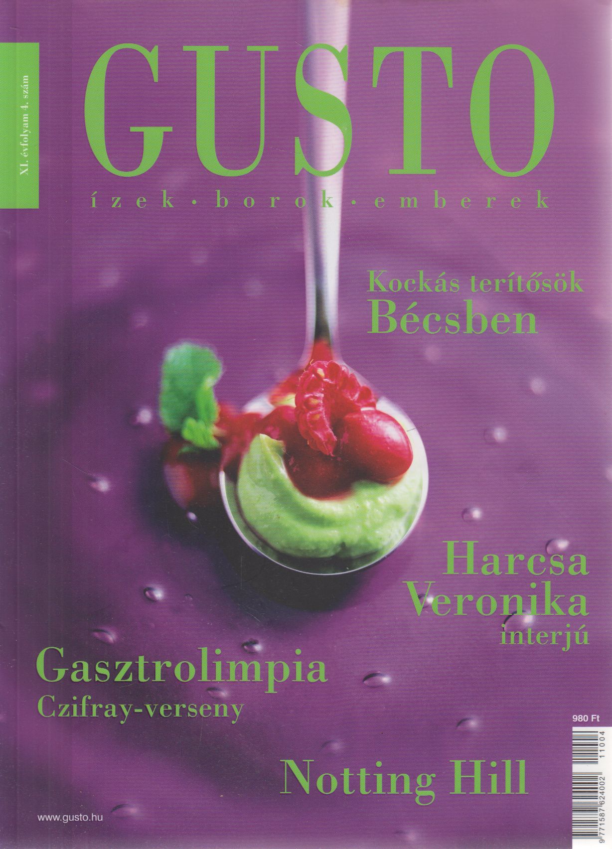 - Gusto 2011/4. - Gusto 2011/4., Csomád 0 antikvár könyv