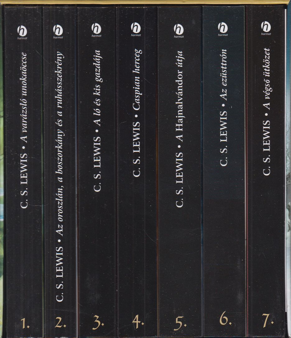 C.S. Lewis - Narnia krónikái 1-7. C.S. Lewis - Narnia krónikái 1-7., Budapest 2022 antikvár könyv