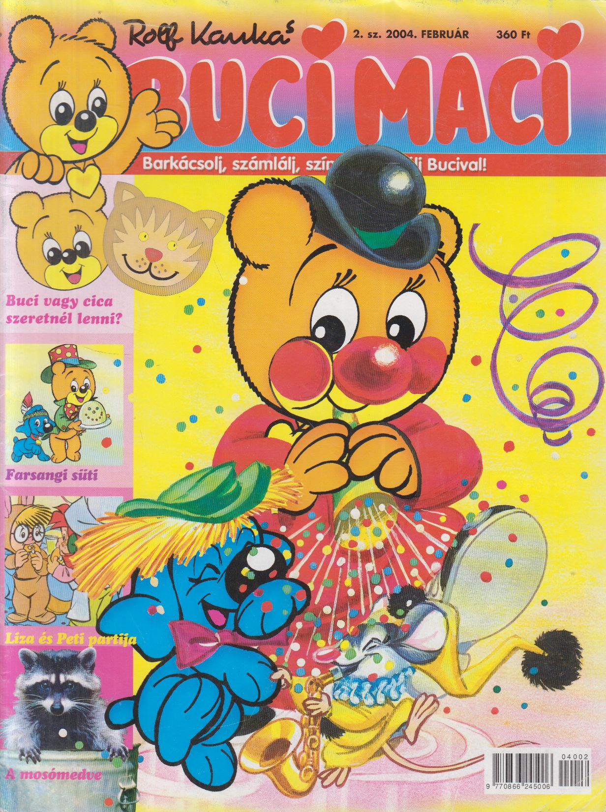 Kauka, Rolf - Buci Maci 2004. február 2. szám Kauka, Rolf - Buci Maci 2004. február 2. szám, Budapest 2004 antikvár könyv