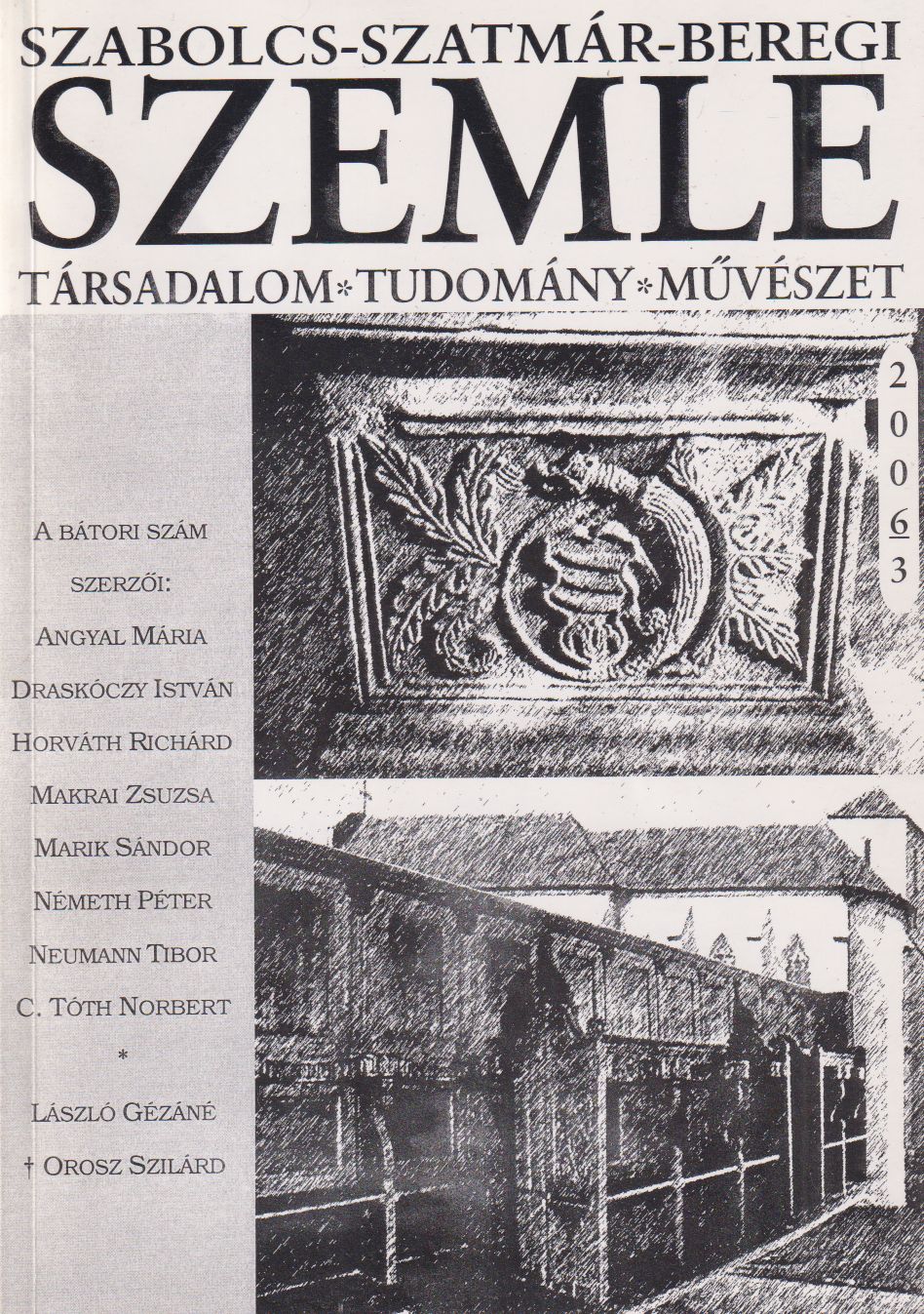 Németh Péter - Szabolcs-Szatmár-Beregi Szemle 2006/3. (dedikált)