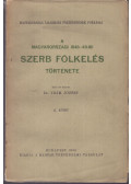 Thim József - A magyarországi 1848–49-iki szerb fölkelés története II.
