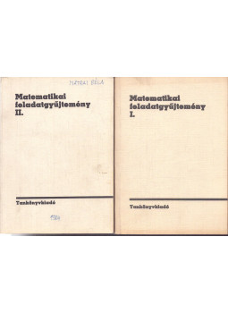Sain Márton - Matematikai feladatgyűjtemény I-II., Budapest 1982 antikvár könyv