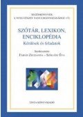 Szöllősy Éva,Fábián Zsuzsanna - Szótár, lexikon, enciklopédia - Kérdések és feladatok