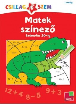  - Matek színező - Számolás 20-ig, null 2016 antikvár könyv