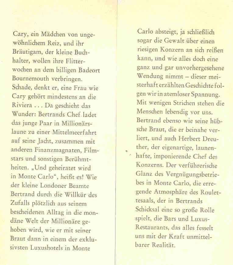 Graham Greene - Heirate nie in Monte Carlo