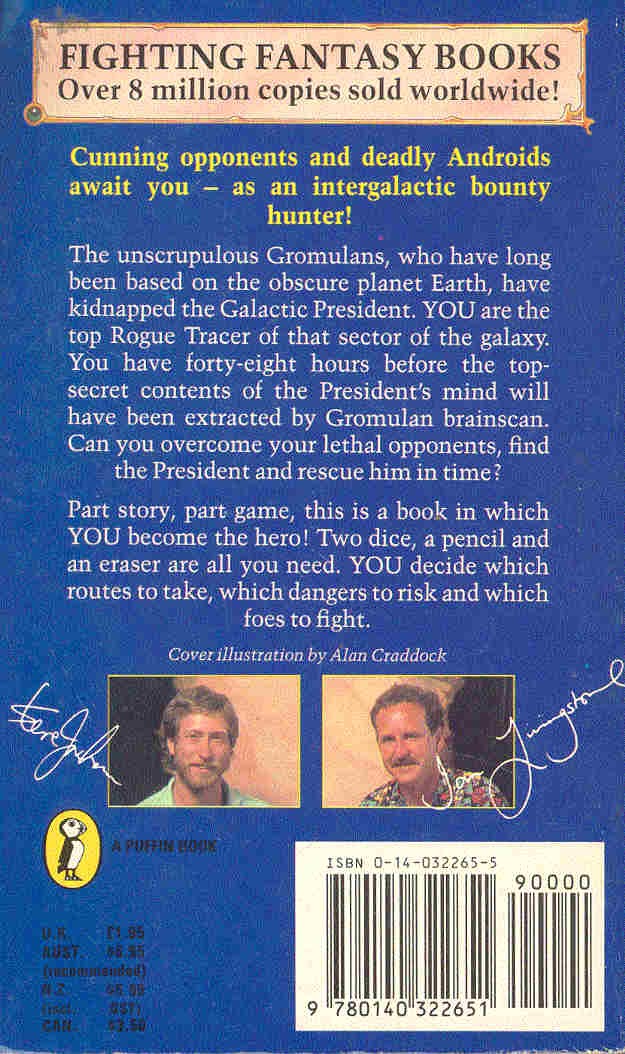 JACKSON, STEVE - LIVINGSTONE, IAN - Star Strider