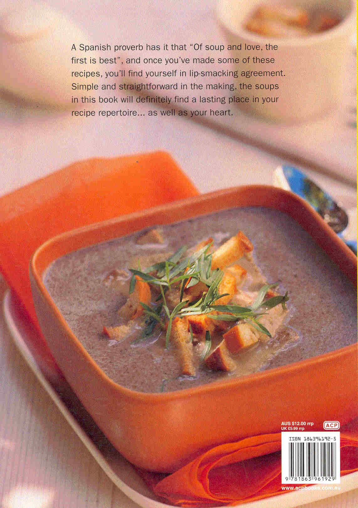 Pamela Clark,Karen Hammial - The Australian Women's Weekly – The Essential Soup Cookbook