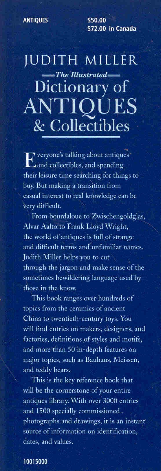 Judith Miller - The Illustrated Dictionary of Antiques & Collectibles