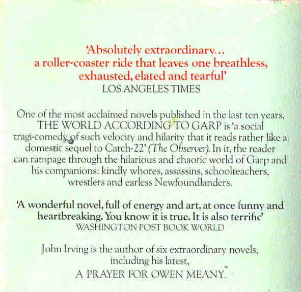 John Irving - The World According to Garp