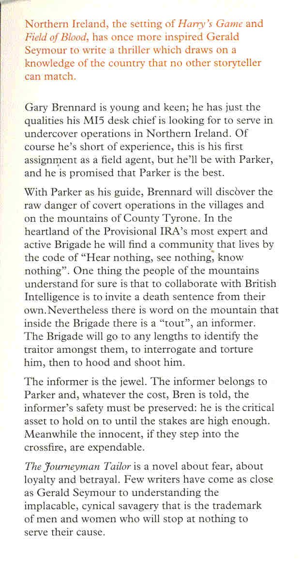 Gerald Seymour - The Journeyman Tailor