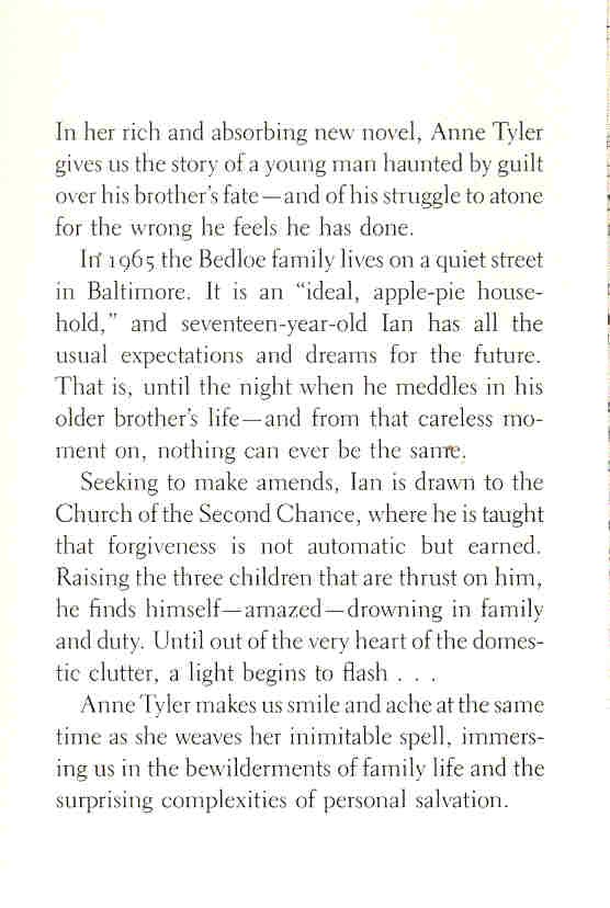 Anne Tyler - Saint Maybe