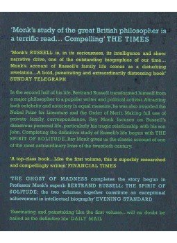 MONK, RAY - Bertrand Russell: The Ghost of Madness 1921-1970 MONK, RAY - Bertrand Russell: The Ghost of Madness 1921-1970, null 2001 antikvár könyv