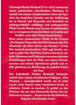WIELAND, CHRISTOPH MARTIN - Die Abenteuer des Don Sylvio von Rosalva WIELAND, CHRISTOPH MARTIN - Die Abenteuer des Don Sylvio von Rosalva, null 0 antikvár könyv
