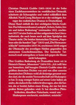 Grabbe, Christian Dietrich - Scherz, Satire, Ironie und tiefere Bedeutung und Dramen, null 0 antikvár könyv