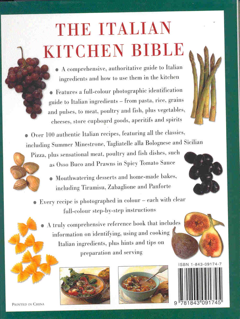 WHITEMAN, KATE - The Italian Kitchen Bible