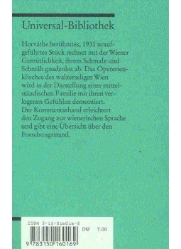 SCHMIDJEL, CHRISTINE - Erläuterungen und Dokumente - Ödön von Horváth: Geschichten aus dem Wiener Wald, null 2000 antikvár könyv