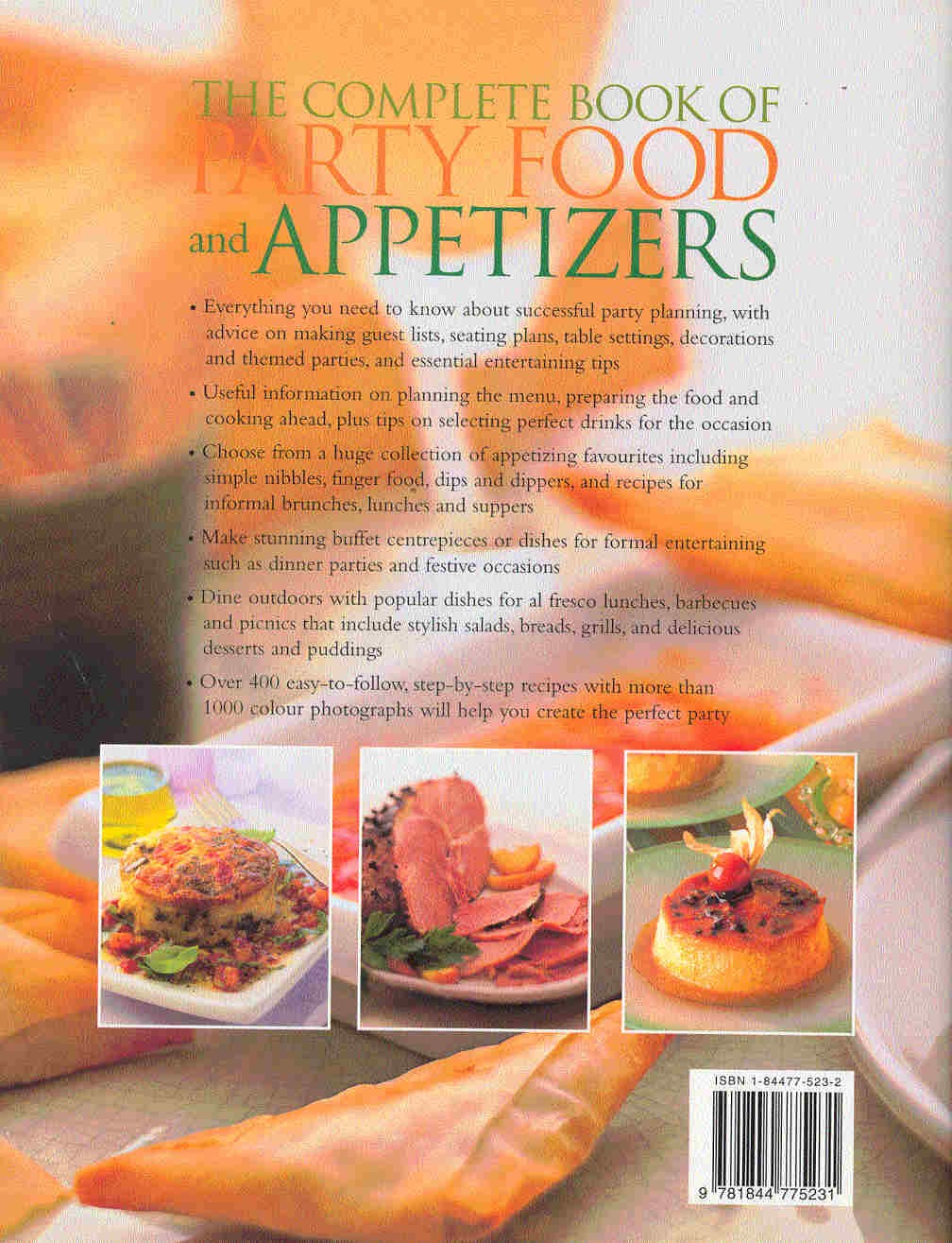 Jones, Bridget - The Complete Book of Party Food and Appetizers