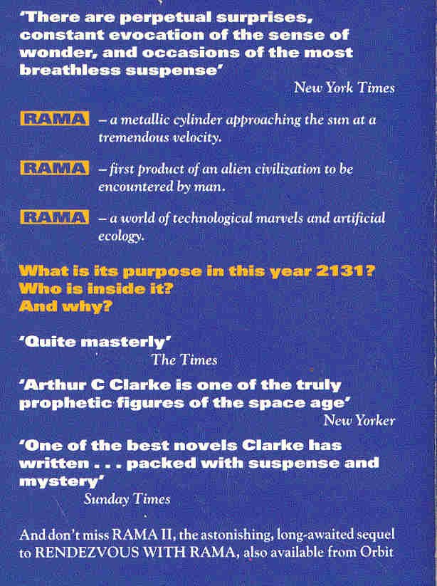 Arthur C. Clarke  - Rendezvous with Rama