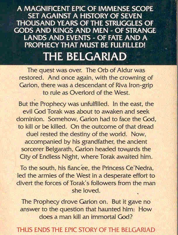 Eddings, David - Belgariad #5 - Enchanters' End Game