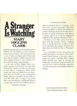 Mary Higgins Clark - A Stranger Is Watching Mary Higgins Clark - A Stranger Is Watching, null 1977 antikvár könyv