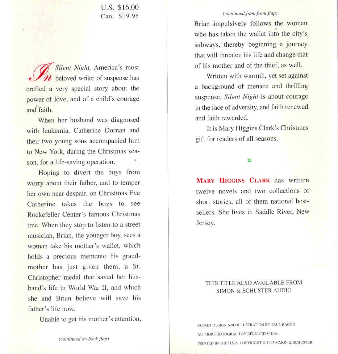 Mary Higgins Clark - Silent Night