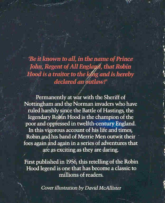 GREEN, ROGER LANCELYN - The Adventures of Robin Hood