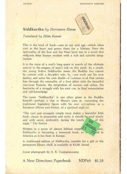 Hermann Hesse - Siddhartha Hermann Hesse - Siddhartha, null 1957 antikvár könyv