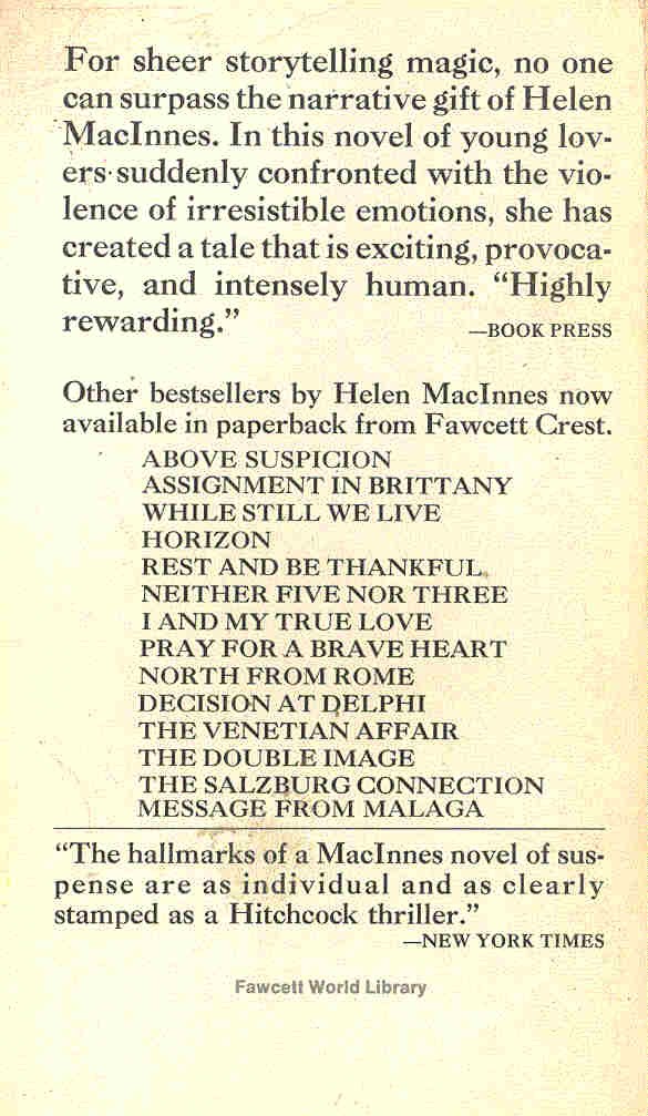 MacInnes, Helen - Friends and Lovers