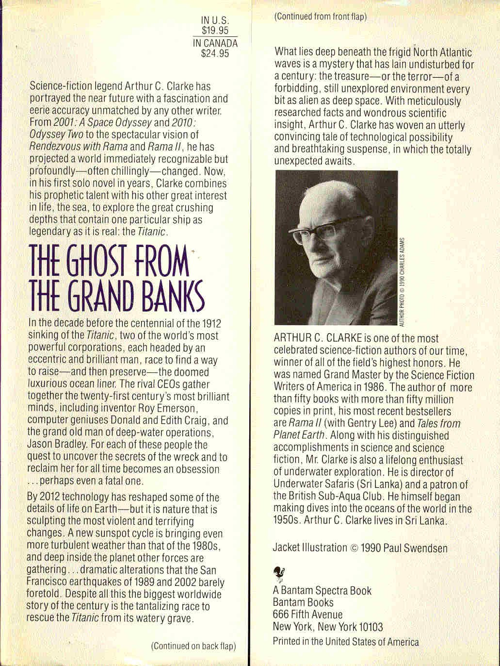 Arthur C. Clarke  - The Ghost from the Grand Banks